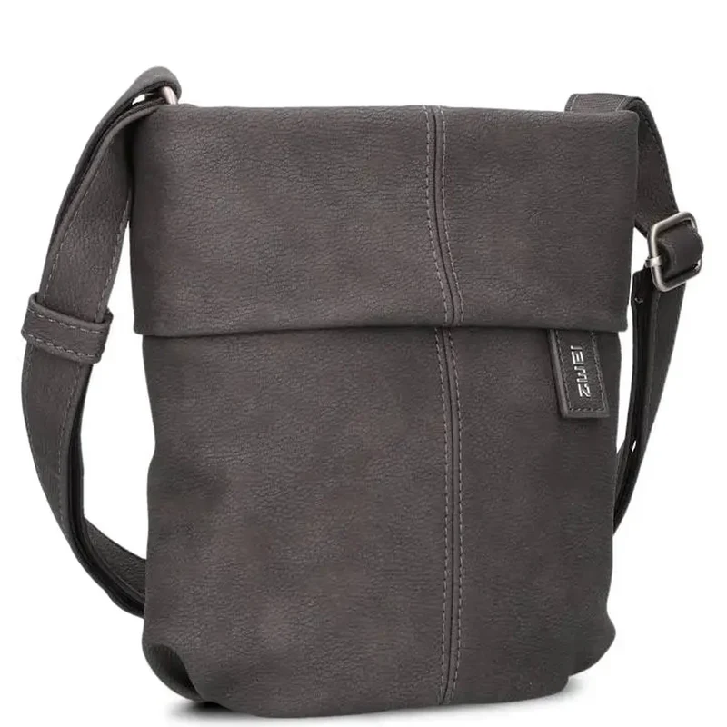 zwei Mademoiselle M45 - Schultertasche 22 cm (nubuk-stone)