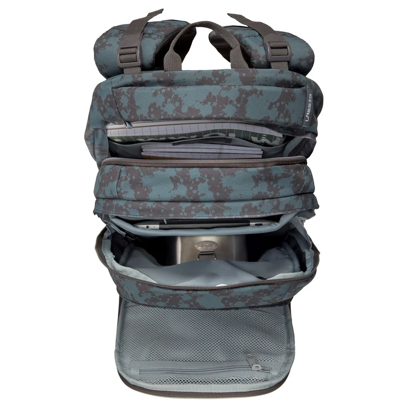 Lässig Bold Origin - Schulrucksack 46.5 cm (Spots Blue)