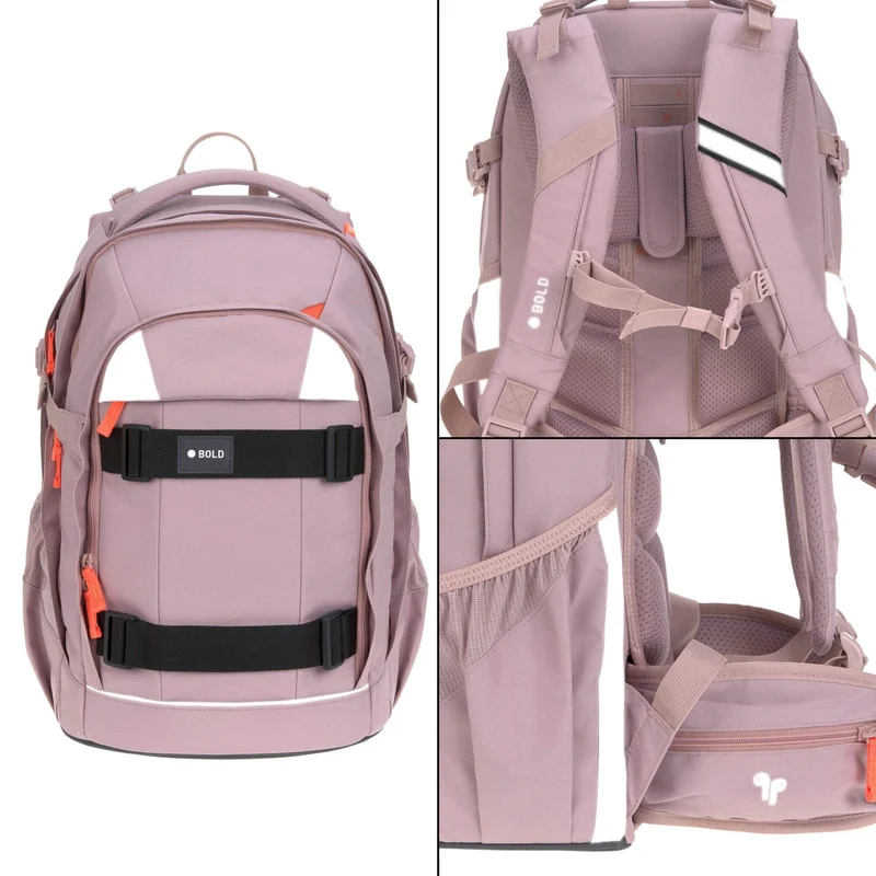Lässig Bold Origin - Schulrucksack 46.5 cm (Mauve)