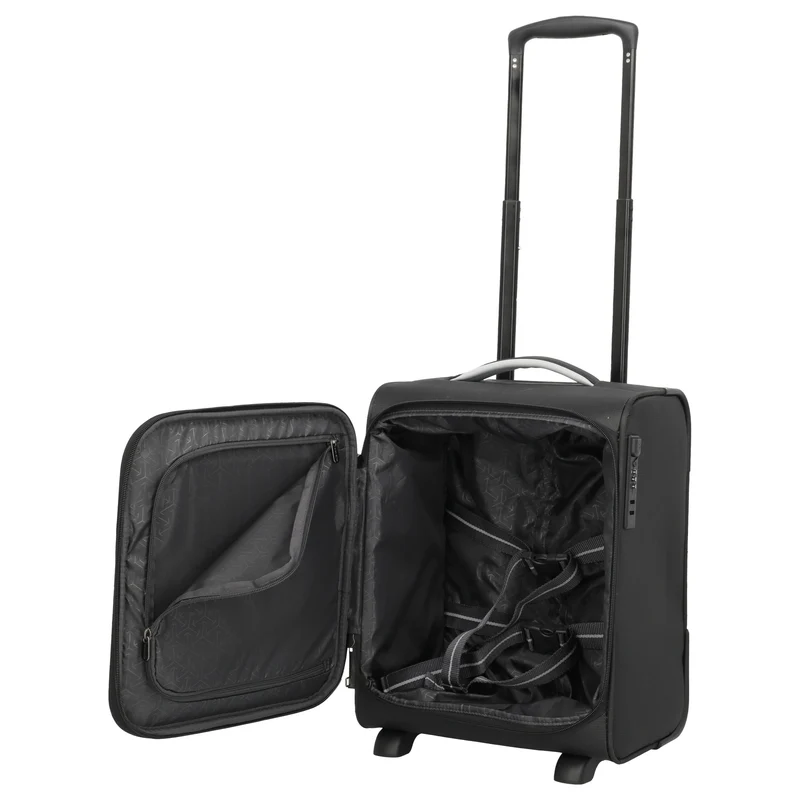 Travelite Jetpack Wings - 2-Rollen-Trolley S 40 cm (schwarz)