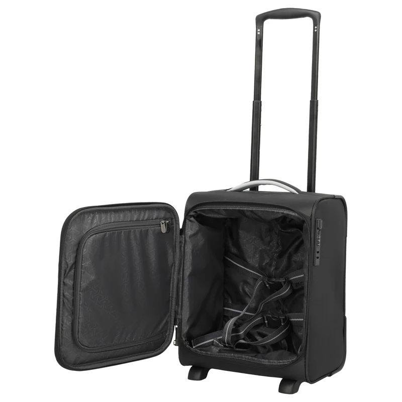 Travelite Jetpack Wings - 2-Rollen-Trolley S 40 cm (schwarz)