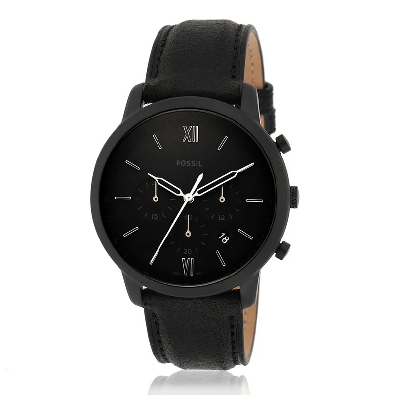 Fossil Neutra Chrono Chronograph Schwarze Herrenuhr FS5503