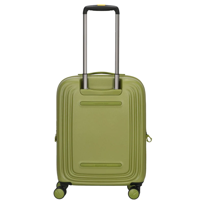 Mandarina Duck Logoduck+ - 4-Rollen-Kabinentrolley 52 cm erw. (winter olive)