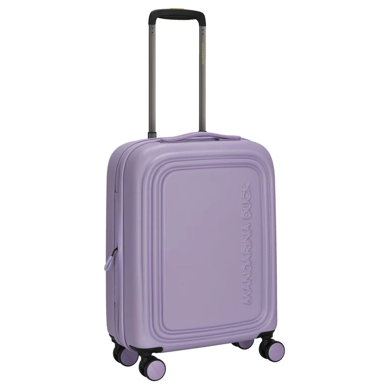 Mandarina Duck Logoduck+ - 4-Rollen-Kabinentrolley 52 cm erw. (frosty lilac)