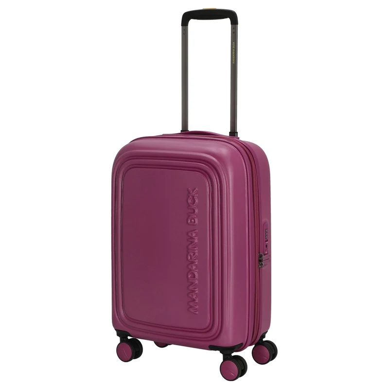 Mandarina Duck Logoduck+ - 4-Rollen-Kabinentrolley 55 cm S erw. (digital pink)