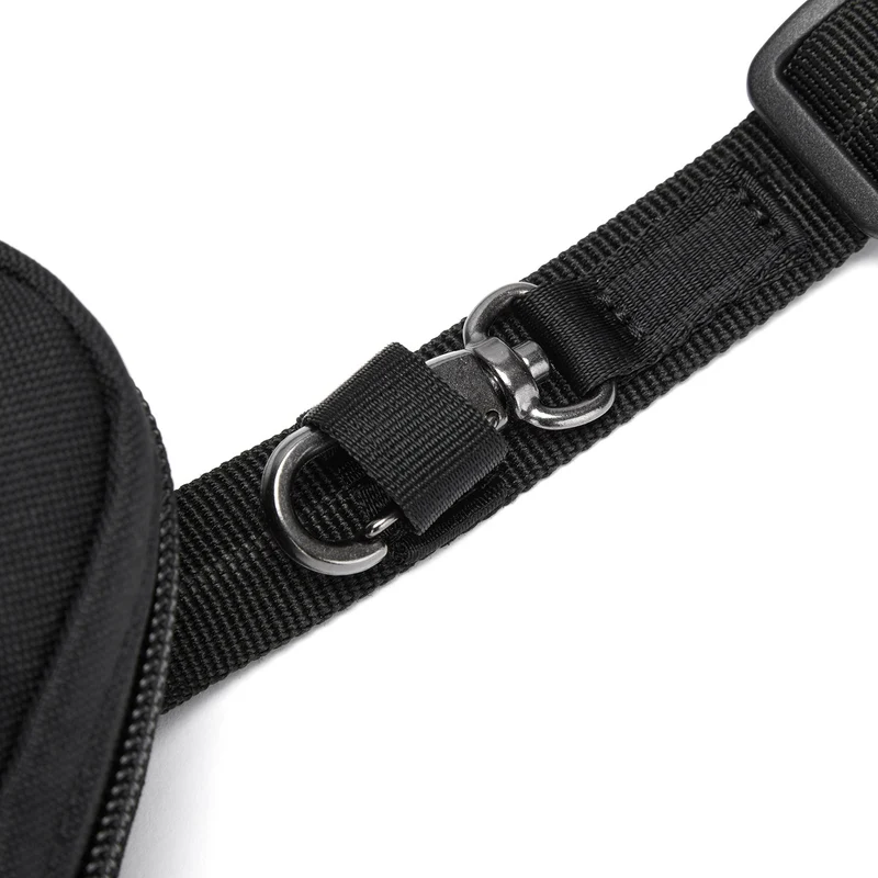 pacsafe RFIDsafe Tech Crossbody - Umhängetasche 22 cm (jet black)