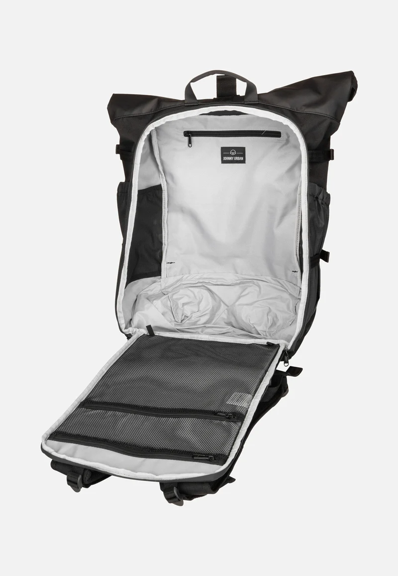 Allen Large Travel Schwarz - Rolltop Rucksack
