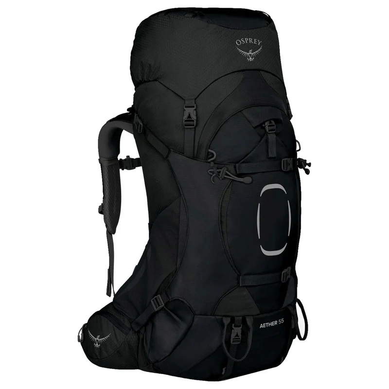 Osprey Aether 55 L/XL - Trekkingrucksack 78 cm (black, L/XL)