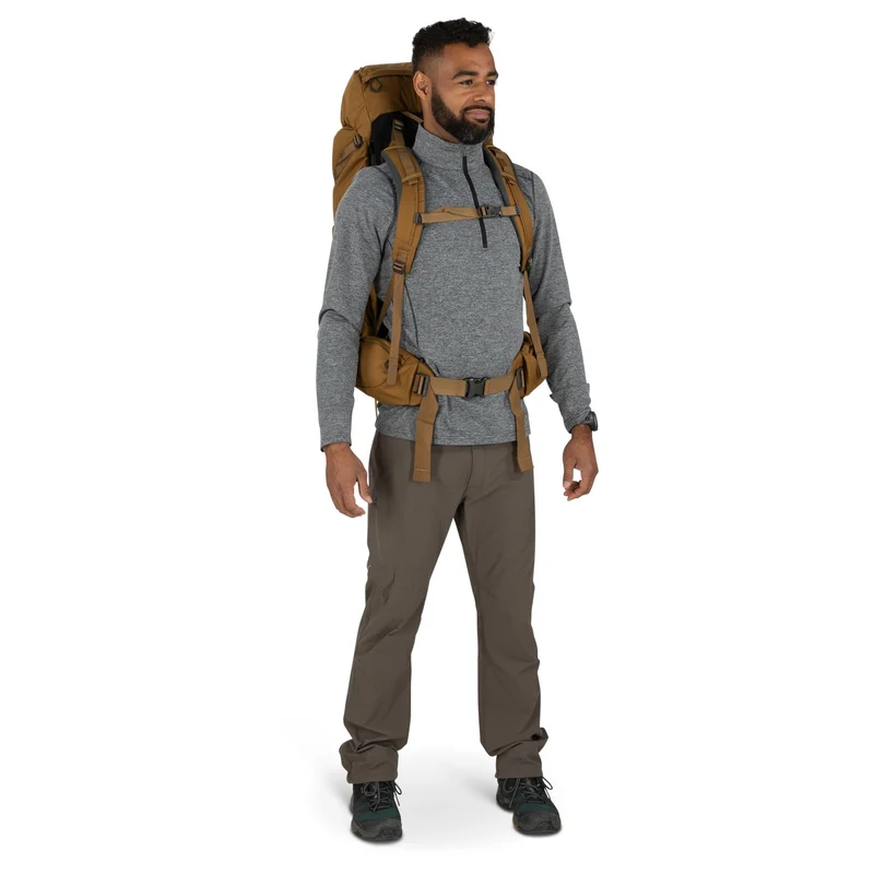 Osprey Rook 50 - Trekkingrucksack 75 cm (histosol brown/rhino grey)