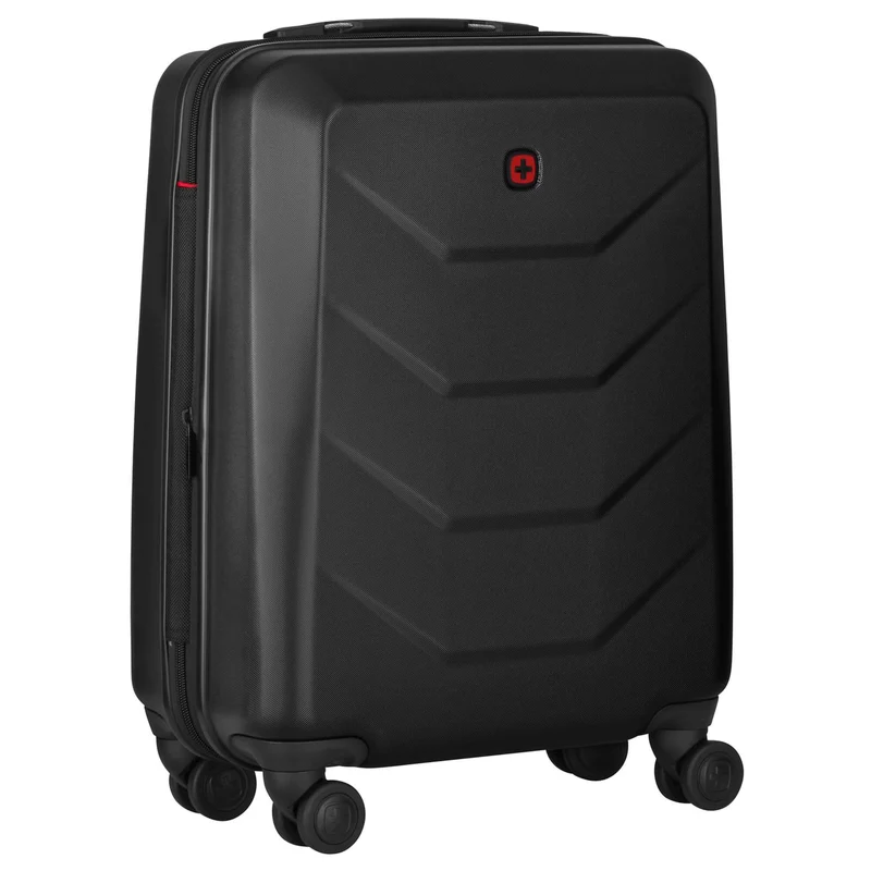 Wenger Prymo - 4-Rollen-Kabinentrolley 55 cm erw. (black)