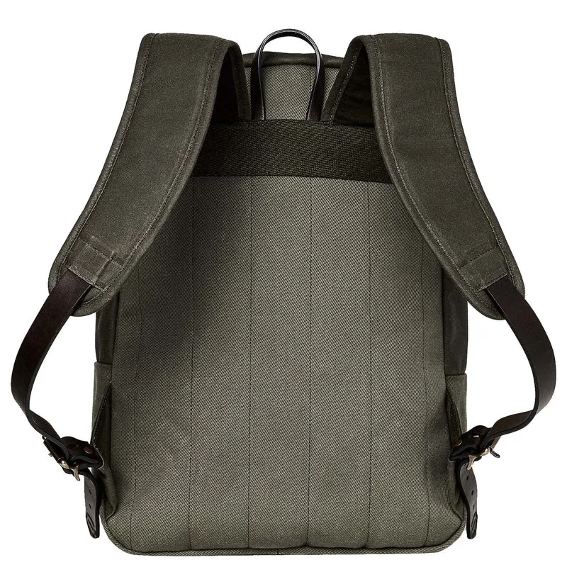 Filson Journeyman Oil Finish - Rucksack 15" 44.5 cm (otter green)