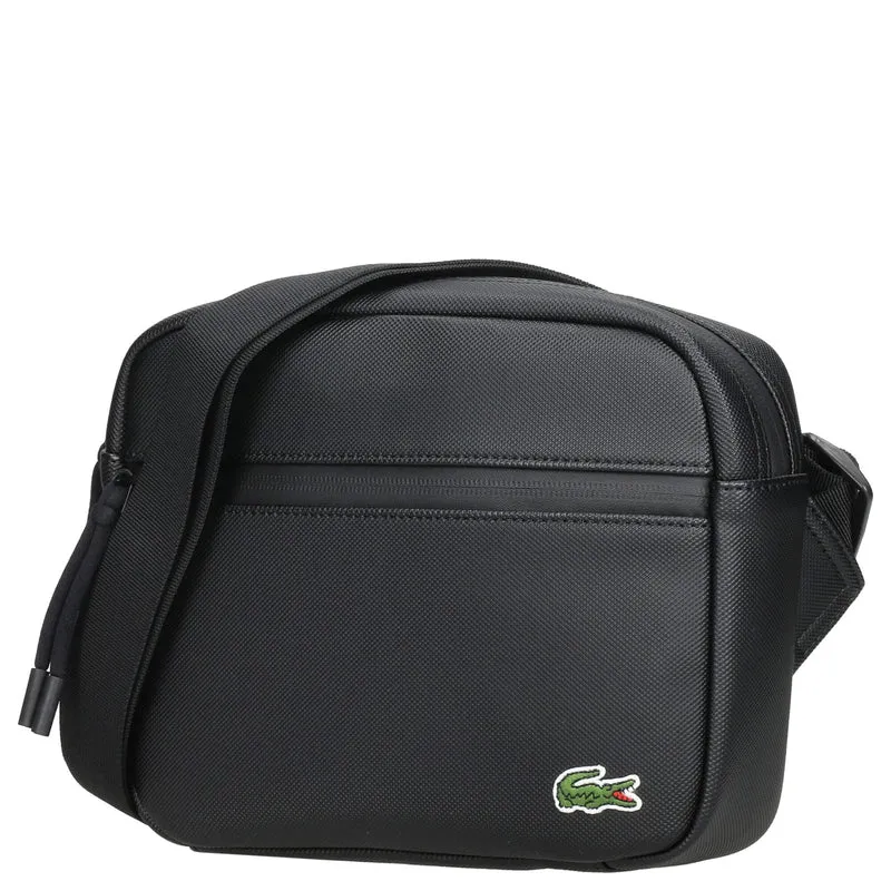 Lacoste LCST Reporter - Umhängetasche 23 cm (black I)