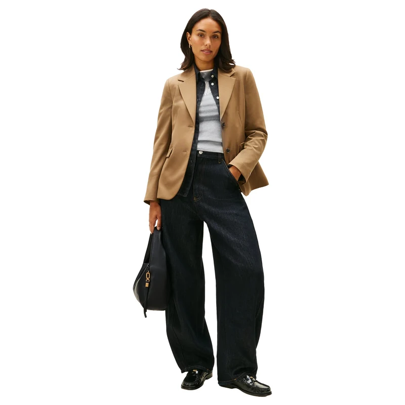 Tommy Hilfiger City Leather - Schultertasche 29 cm (black)