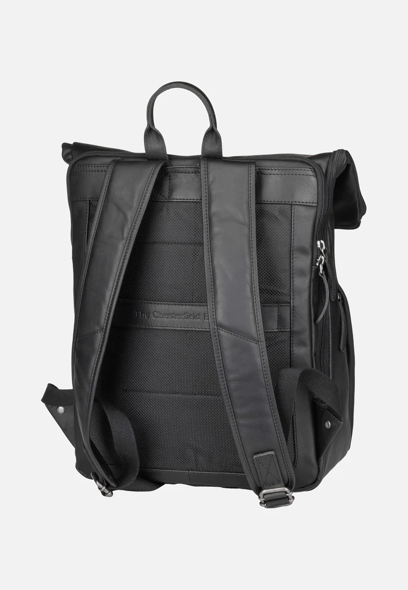 Savona 0322 Black - Rolltop Rucksack