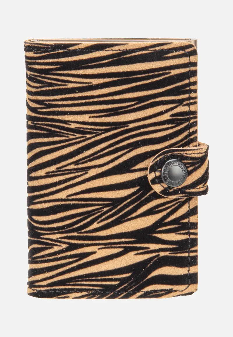 Miniwallet Zebra Beige - Portemonnaie