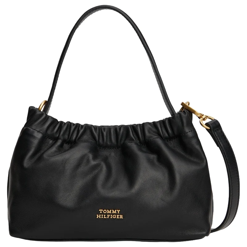 Tommy Hilfiger Soft Leather - Umhängetasche 22 cm (black)