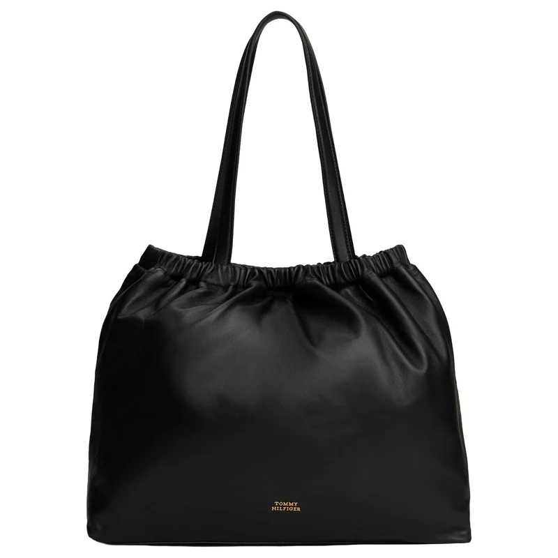 Tommy Hilfiger Soft Leather - Shopper 40 cm (black)