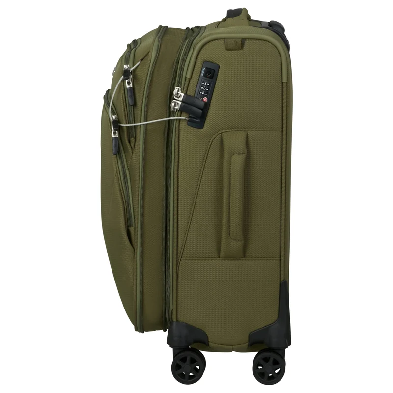 Samsonite Spark SNG 2 - 4-Rollen-Kabinentrolley 55/20 cm erw. (olive)