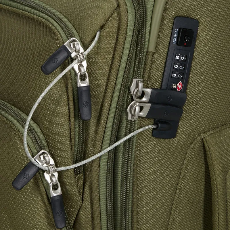 Samsonite Spark SNG 2 - 4-Rollen-Kabinentrolley 55/20 cm erw. (olive)
