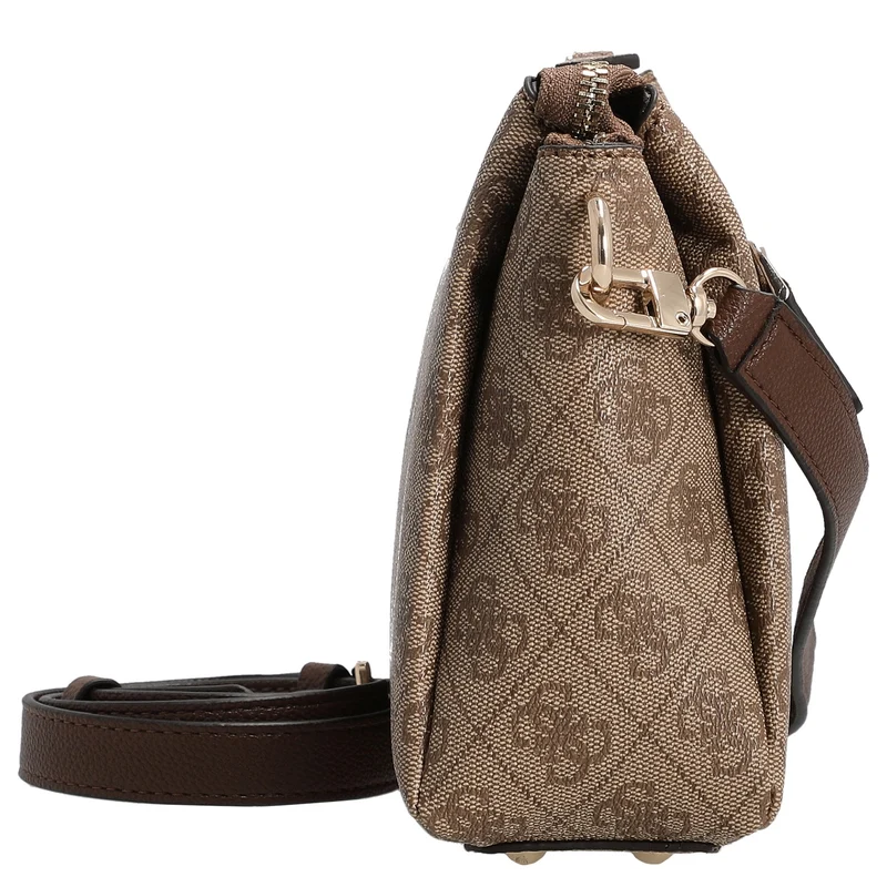 Guess Noelle II TRI Comp - Umhängetasche 24 cm (latte logo/brown)