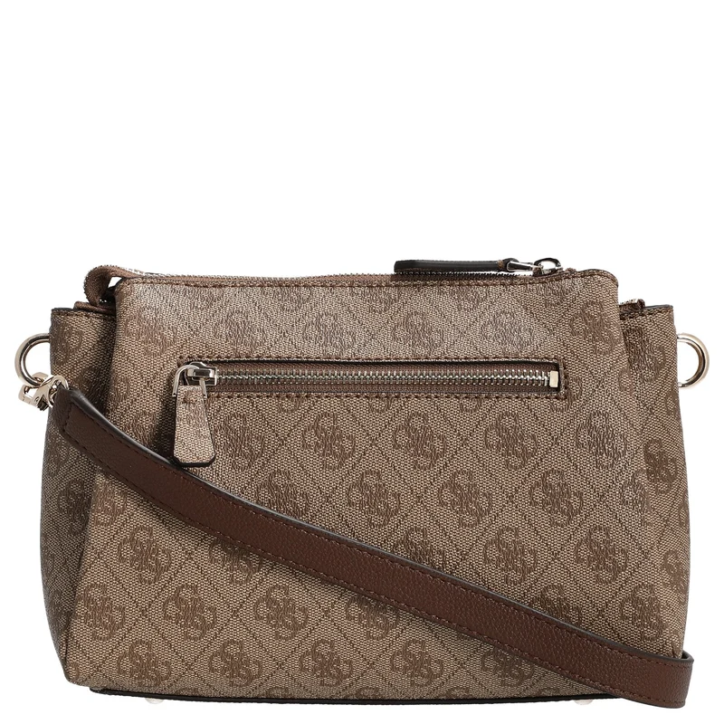 Guess Noelle II TRI Comp - Umhängetasche 24 cm (latte logo/brown)