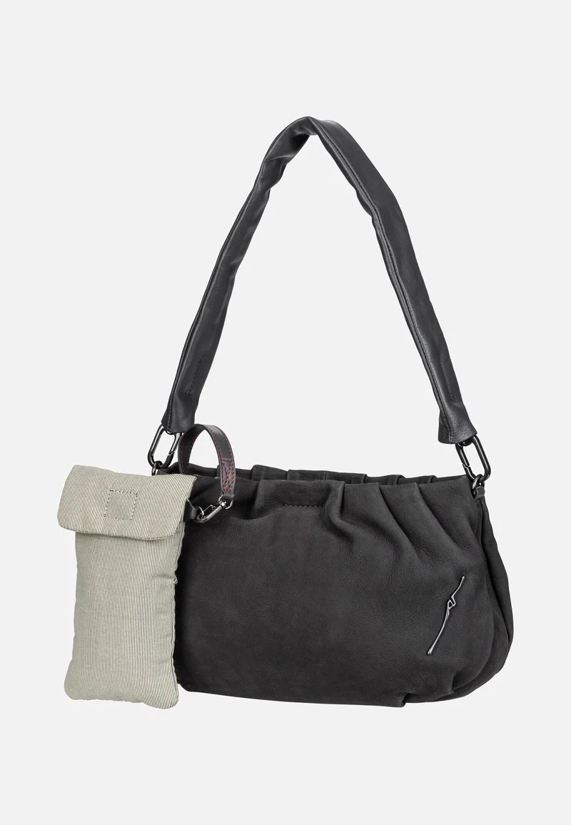 Pearl Blue Graphite - Hobo Bag