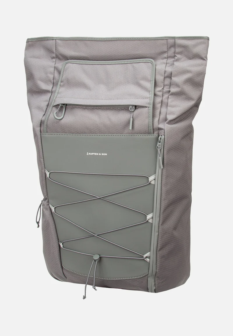 Banff Stone Grey - Rolltop Rucksack