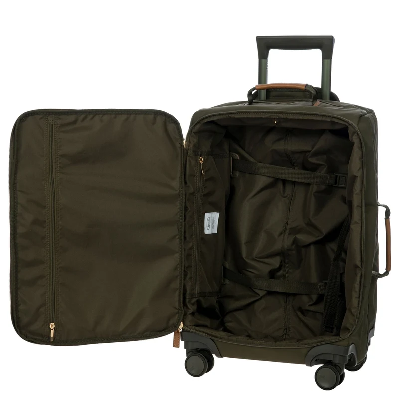 Brics X-Travel - 4-Rollen-Kabinentrolley S 55 cm (olivgrün)