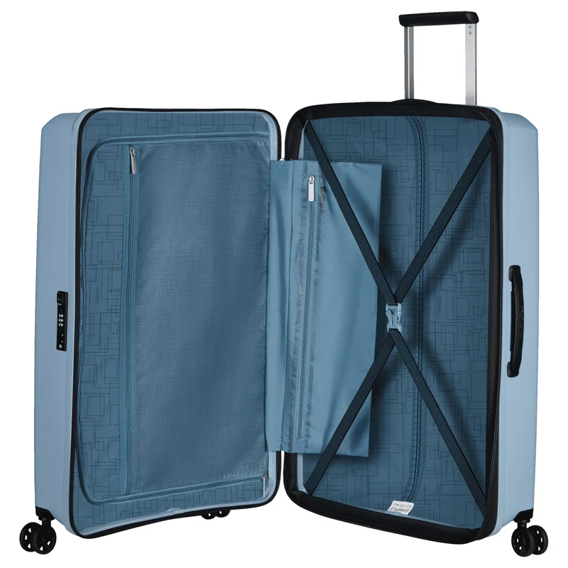 American Tourister Aerostep - 4-Rollen-Trolley M 67 cm erw. (soho grey)
