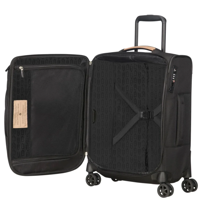 Samsonite Spark SNG Eco - 4-Rollen-Kabinentrolley 55 cm (eco black)