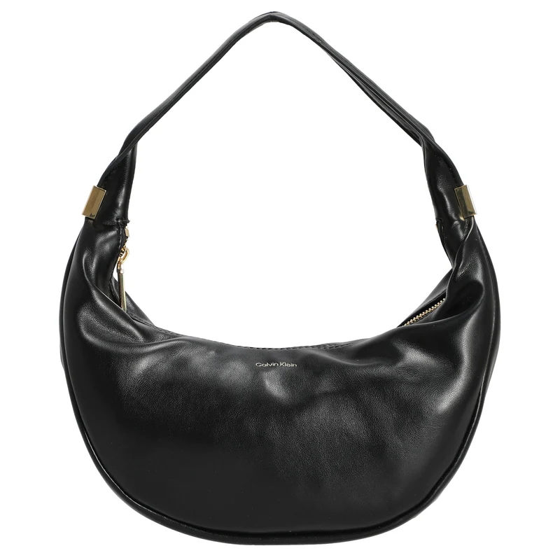 Calvin Klein Pinched Soft Crescent - Umhängetasche S 24 cm (schwarz)