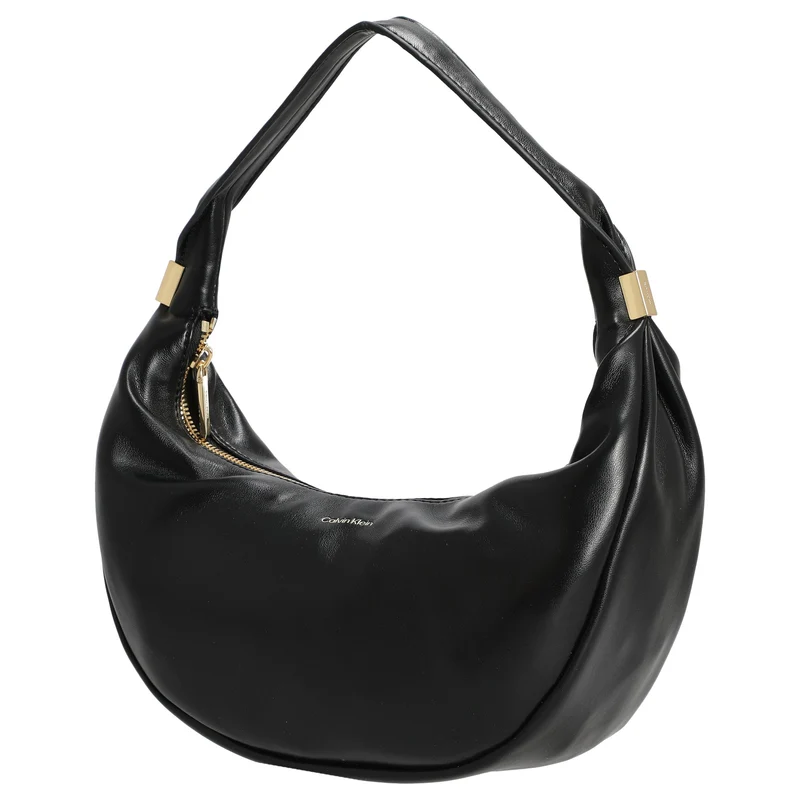 Calvin Klein Pinched Soft Crescent - Umhängetasche S 24 cm (schwarz)