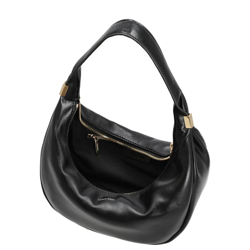 Calvin Klein Pinched Soft Crescent - Umhängetasche S 24 cm (schwarz)