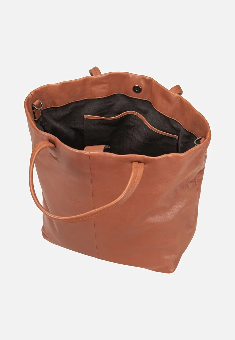 Hera L Sheep Natural Russet - Hobo Bag