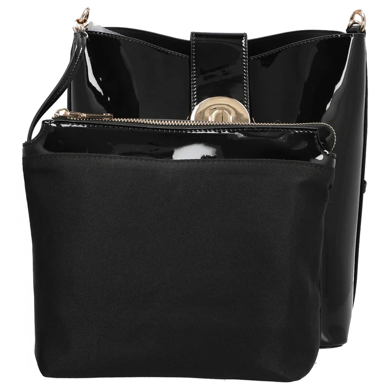 Seidenfelt Grenaa Hobo - Schultertasche 27 cm (black)