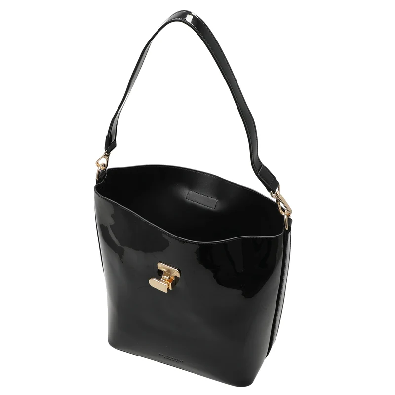 Seidenfelt Grenaa Hobo - Schultertasche 27 cm (black)