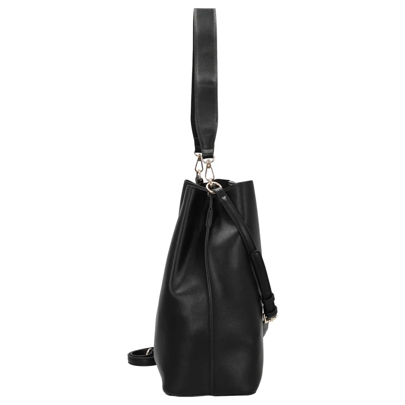 Seidenfelt Alunda Hobo - Schultertasche 33 cm (matt black)