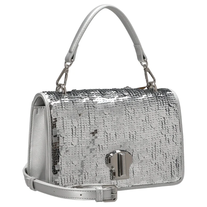 Seidenfelt Seljord - Henkeltasche 23.5 cm (silver)