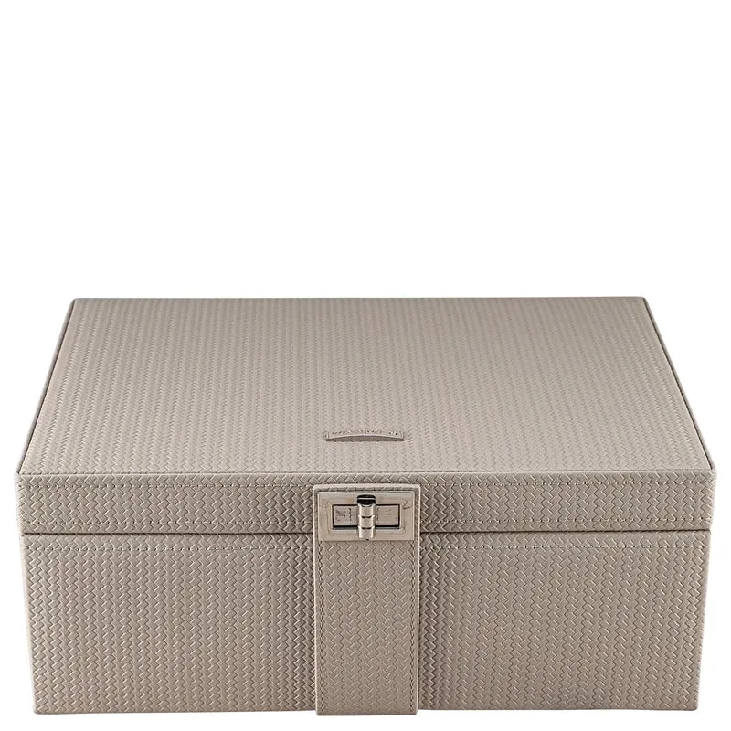 Windrose Corbello - Schmuckkoffer L 28 cm (taupe)