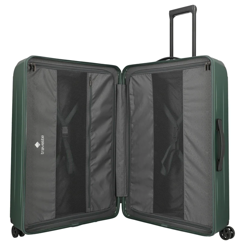 Travelite Dynamiic - 4-Rollen-Trolley XL 81 cm (grün)