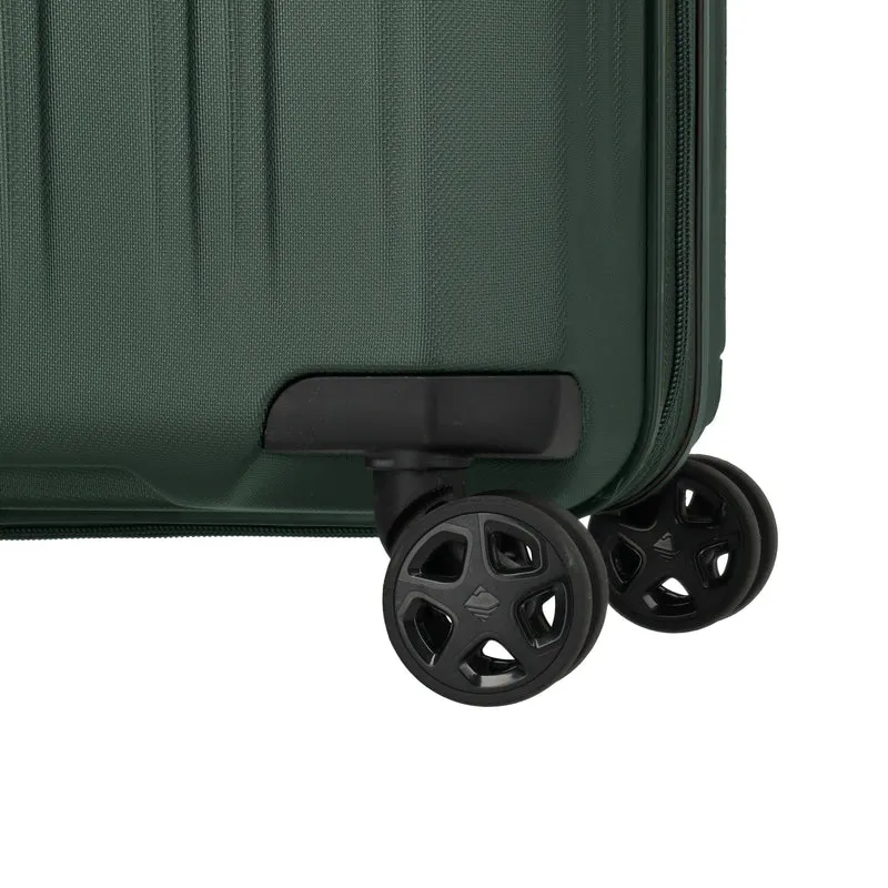 Travelite Dynamiic - 4-Rollen-Trolley XL 81 cm (grün)