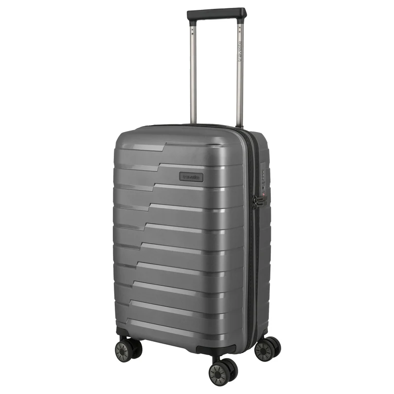 Travelite Air Base Slim - 4-Rollen-Kabinentrolley S 55 cm (anthracite)
