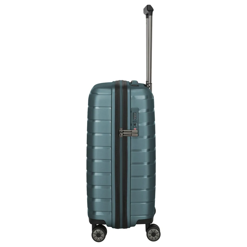 Travelite Air Base Slim - 4-Rollen-Kabinentrolley S 55 cm (ice blue)
