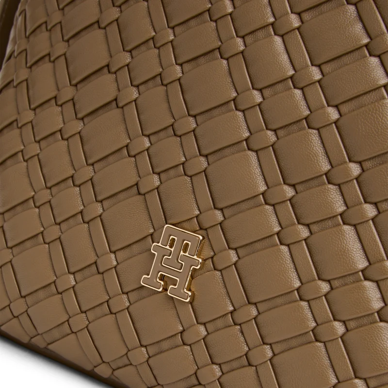 Tommy Hilfiger Braided - Schultertasche 29 cm (nordic taupe)