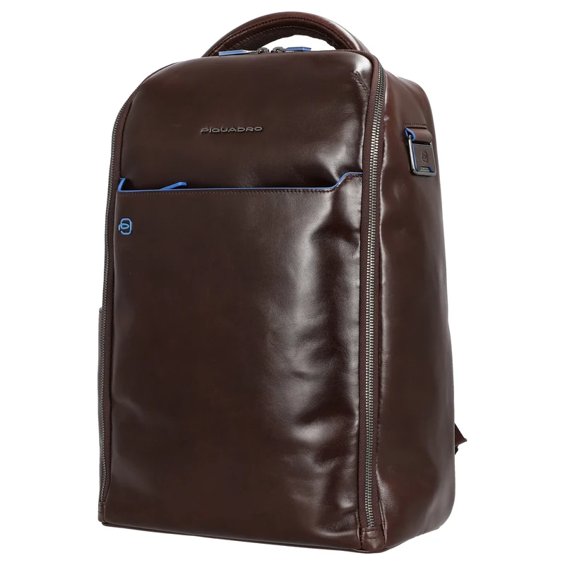 Piquadro Blue Square - Rucksack 14" 38 cm (mahogany)