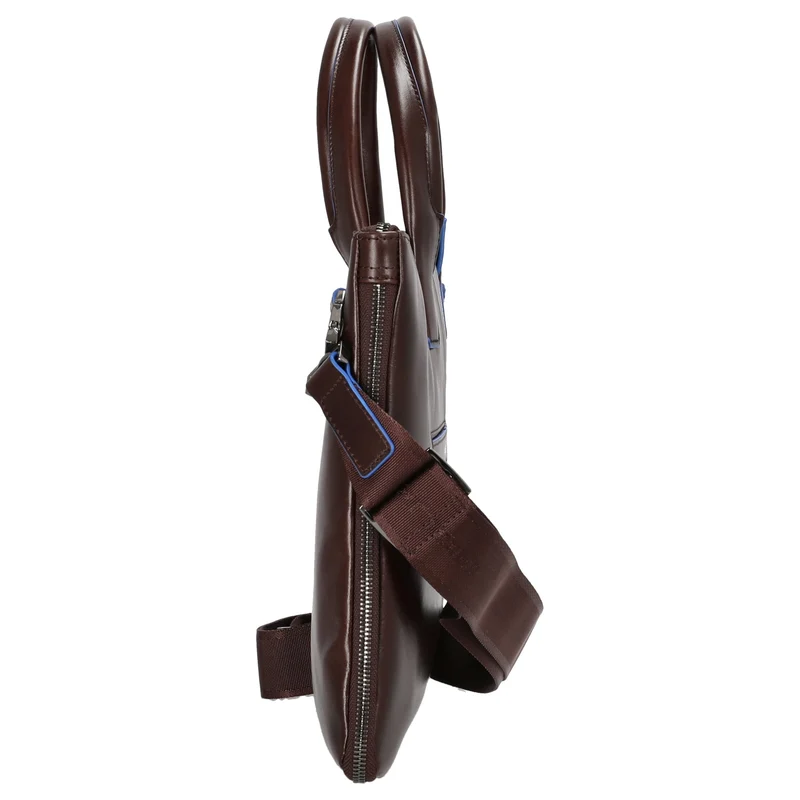 Piquadro Blue Square - Laptoptasche 14" 37 cm (mahogany)