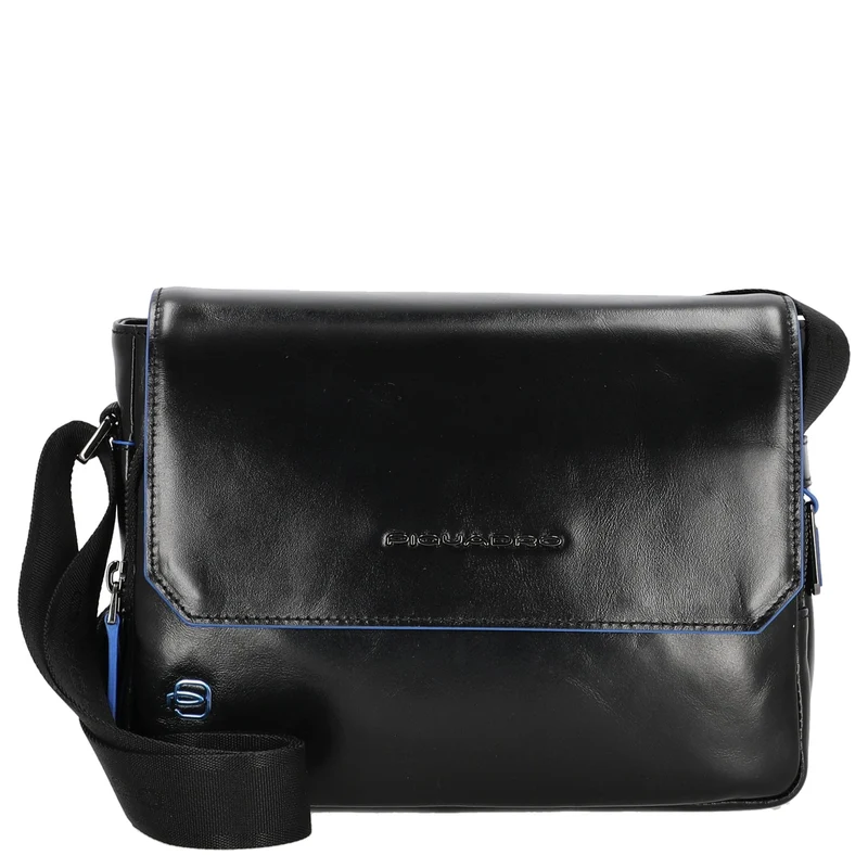 Piquadro Blue Square - Umhängetasche 23 cm (black)