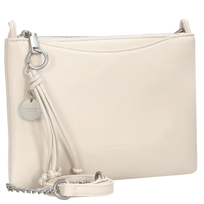 Seidenfelt Sandve - Umhängetasche 24 cm (cream)