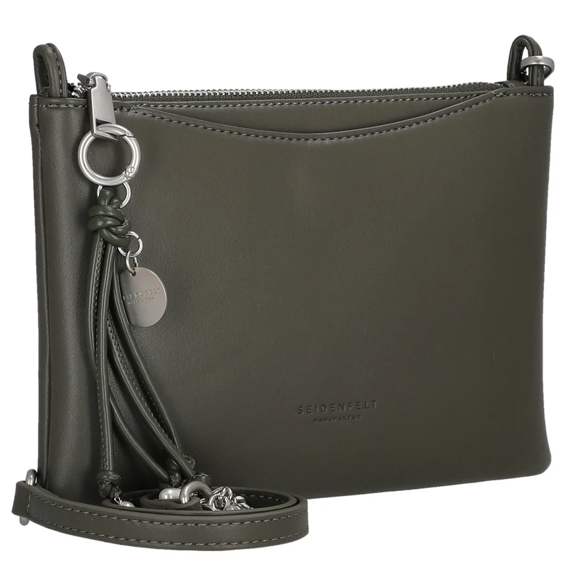 Seidenfelt Sandve - Umhängetasche 24 cm (khaki)