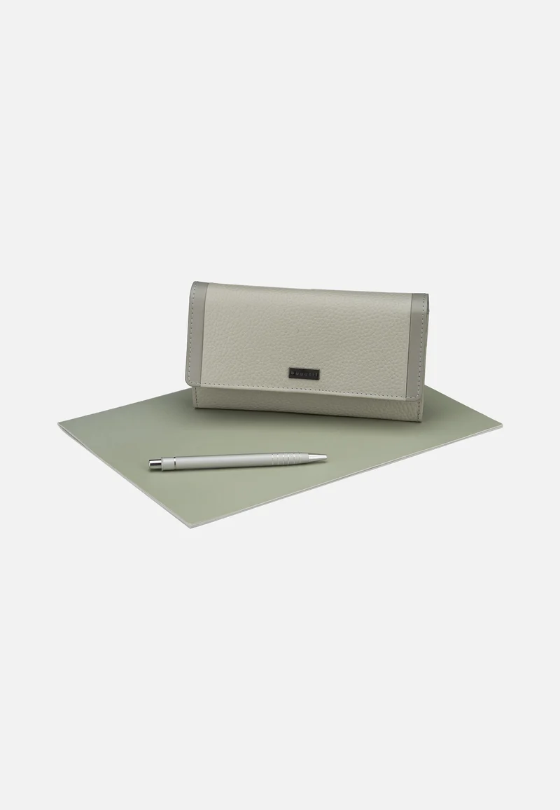 Sina Ladies Long With Flap Hellgrau - Portemonnaie